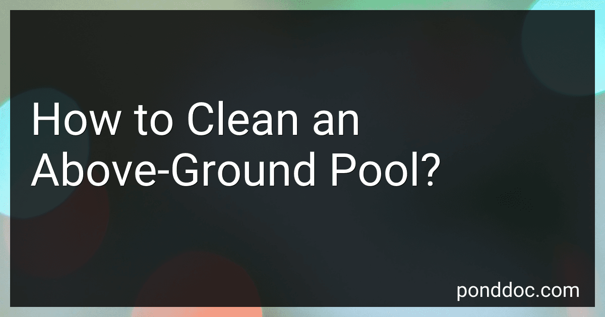 How to Clean an Above-Ground Pool? image