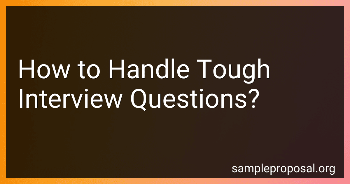 How to Handle Tough Interview Questions? image