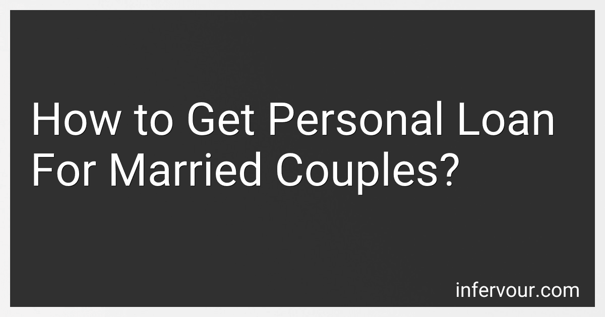 How to Get Personal Loan For Married Couples? image
