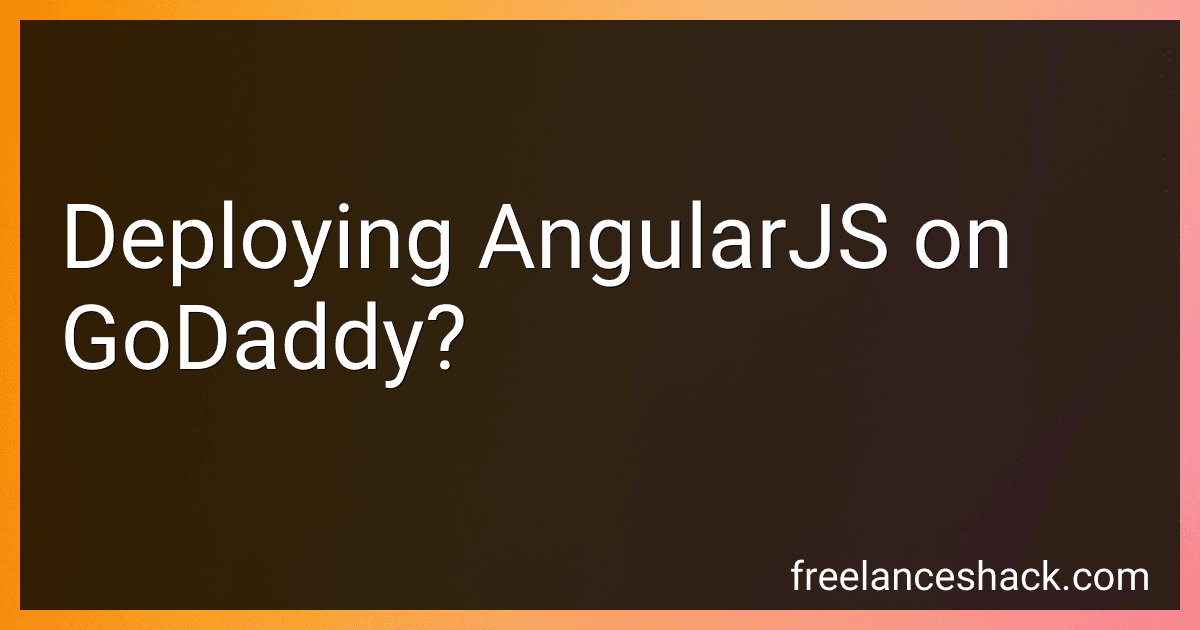 Deploying AngularJS on GoDaddy? image