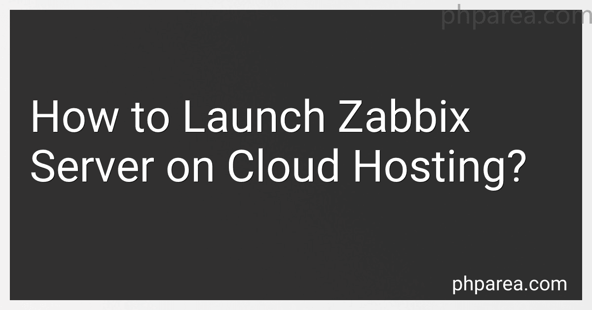 How to Launch Zabbix Server on Cloud Hosting? image