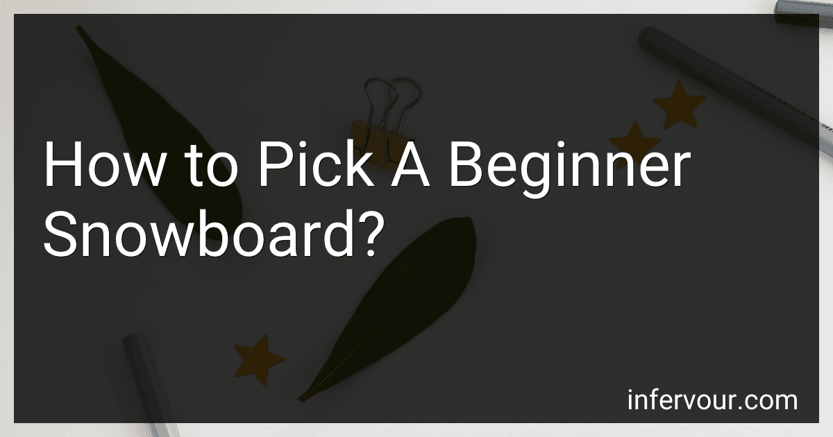 How to Pick A Beginner Snowboard? image