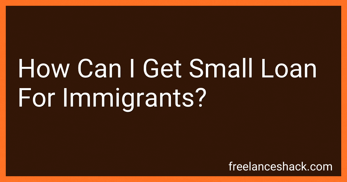 How Can I Get Small Loan For Immigrants? preview