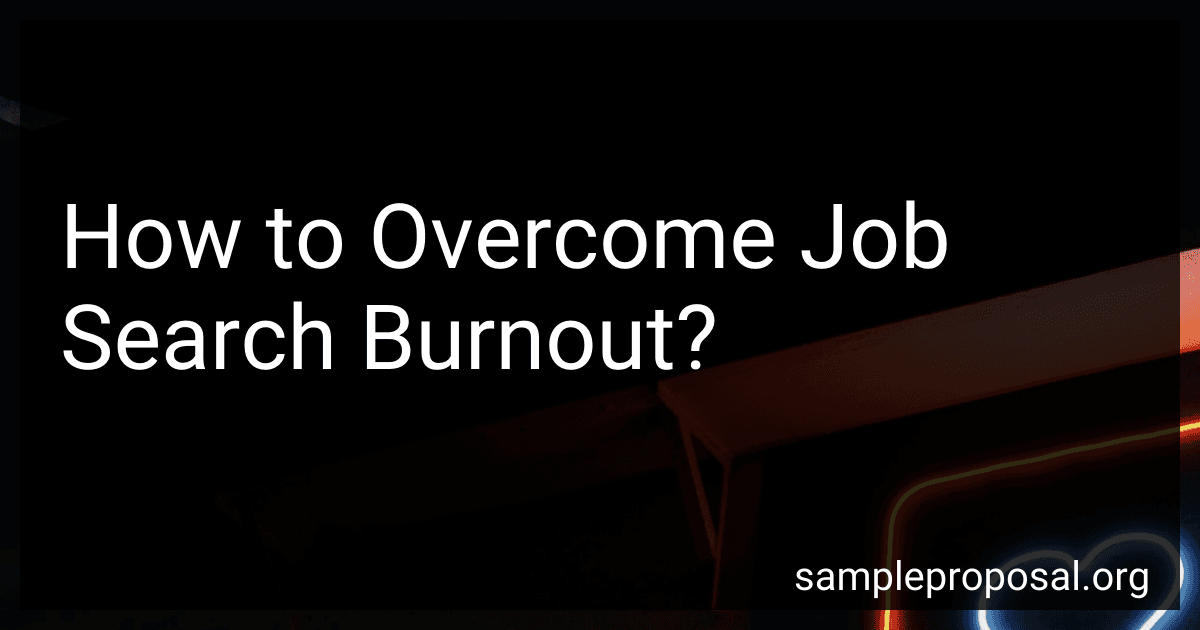 How to Overcome Job Search Burnout? image