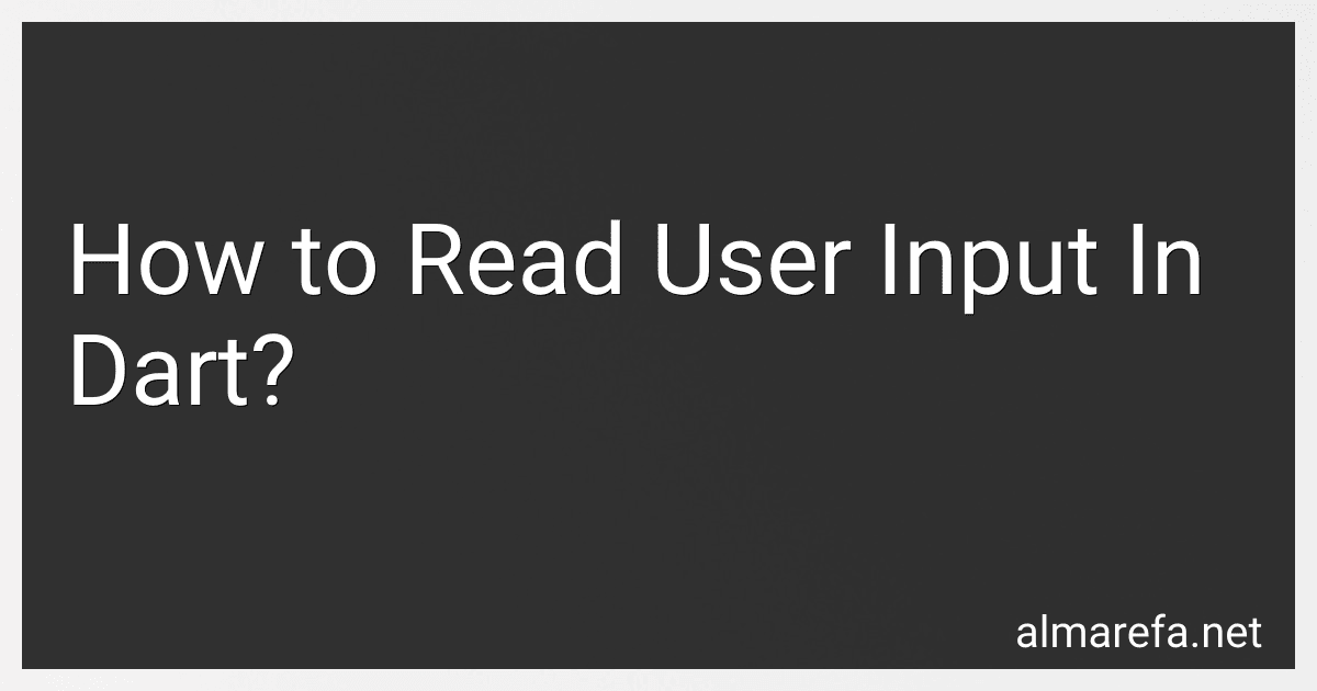 How to Read User Input In Dart? image
