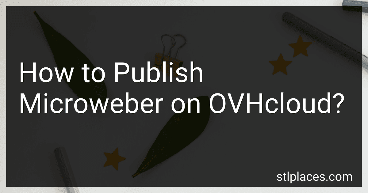 How to Publish Microweber on OVHcloud? image