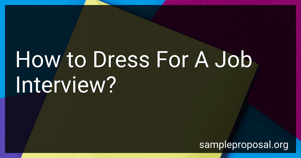 How to Dress For A Job Interview? image