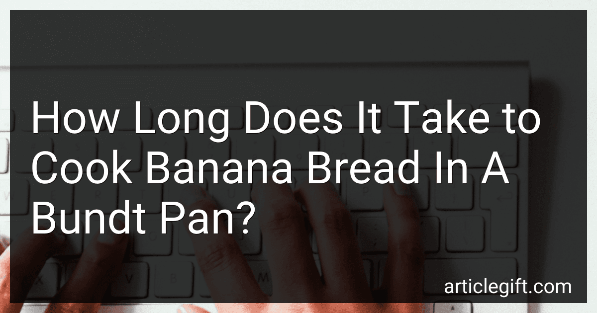 How Long Does It Take to Cook Banana Bread In A Bundt Pan? image