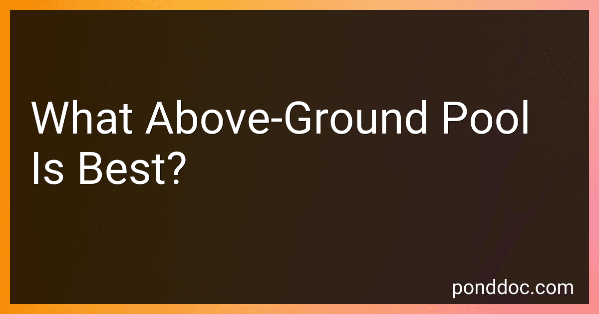 What Above-Ground Pool Is Best? image