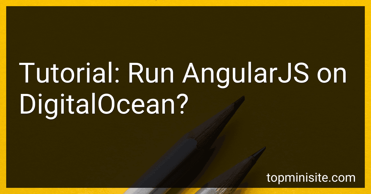 Tutorial: Run AngularJS on DigitalOcean? image