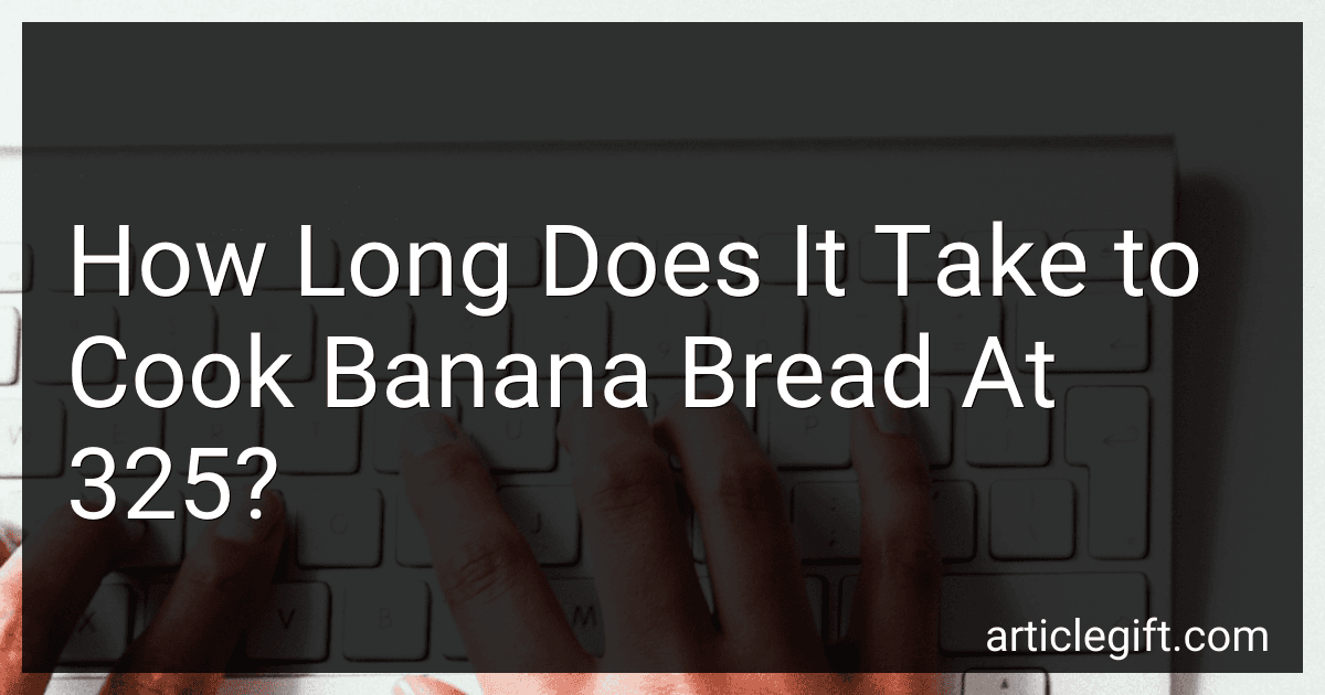 How Long Does It Take to Cook Banana Bread At 325? image