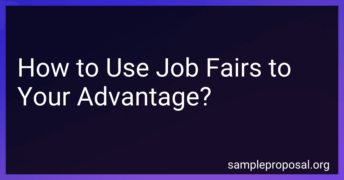 How to Use Job Fairs to Your Advantage? image