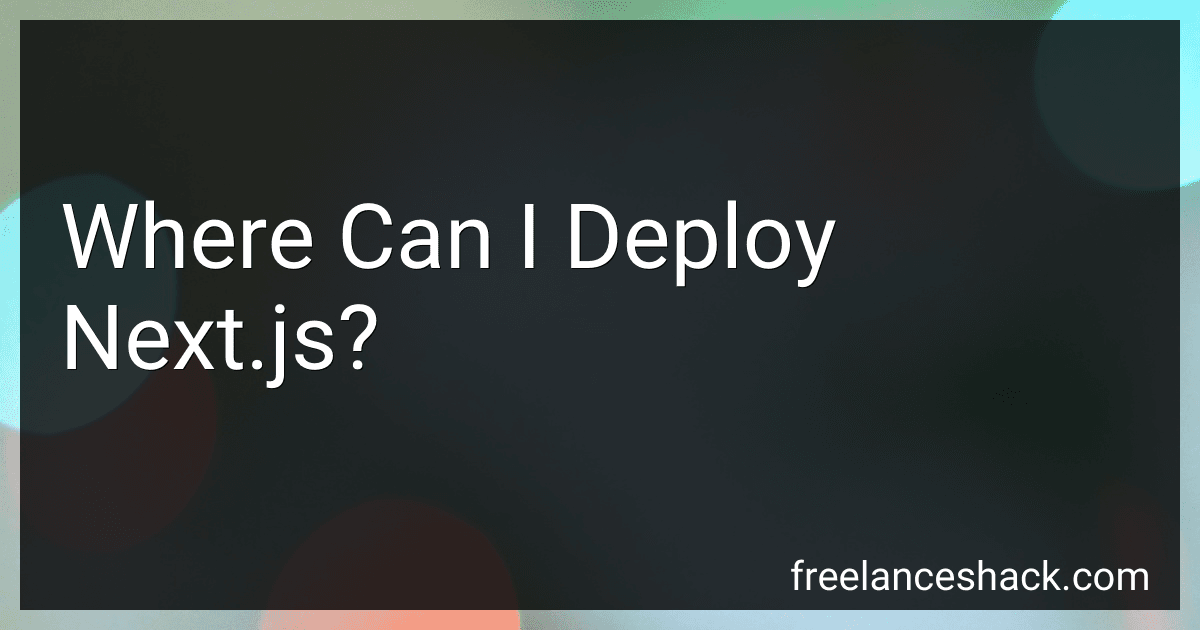 Where Can I Deploy Next.js? preview