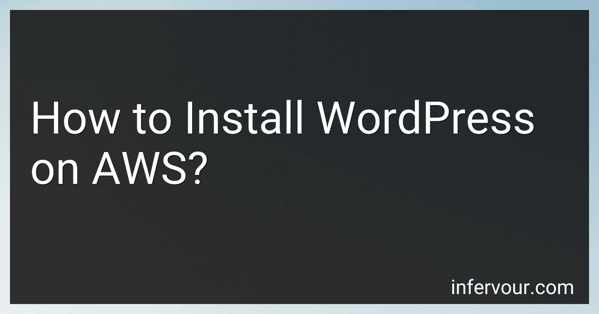 How to Install WordPress on AWS? image