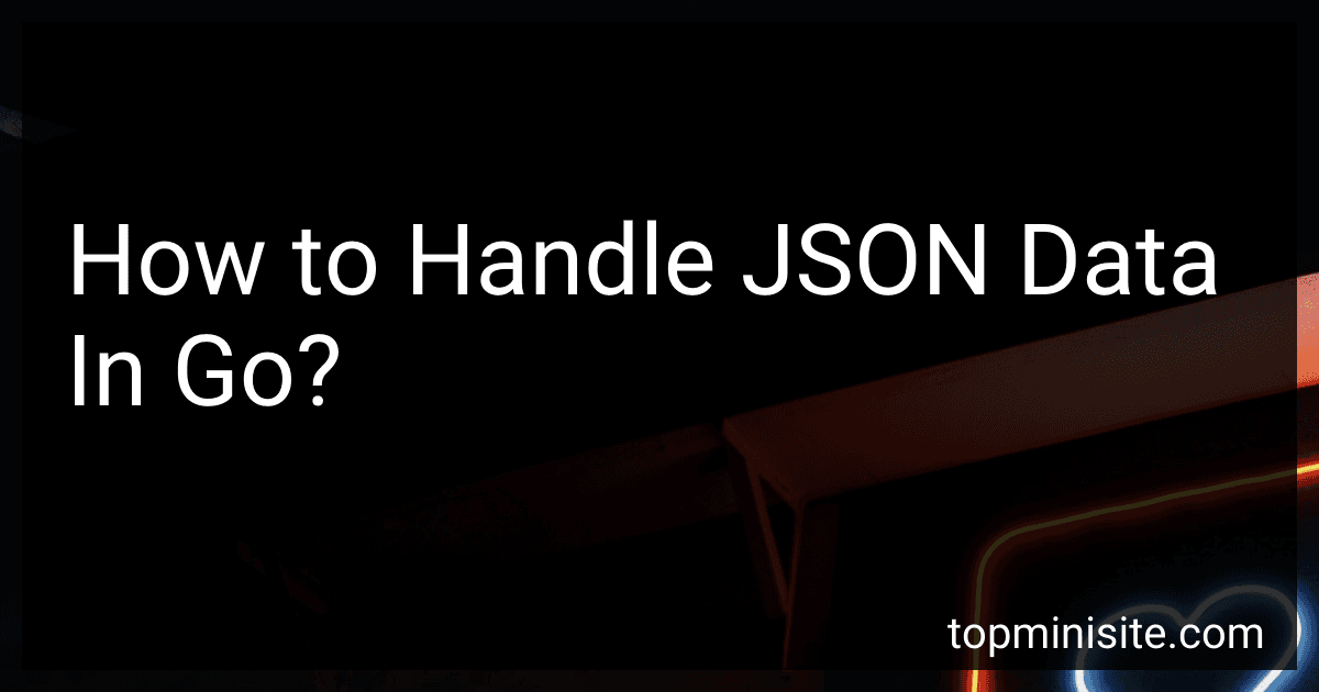 How to Handle JSON Data In Go? image