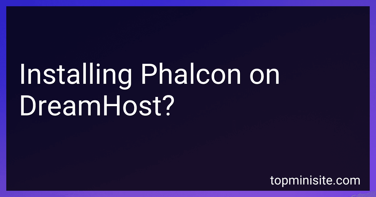 Installing Phalcon on DreamHost? image