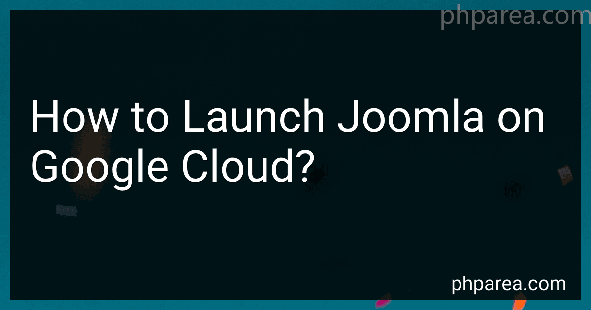 How to Launch Joomla on Google Cloud? image