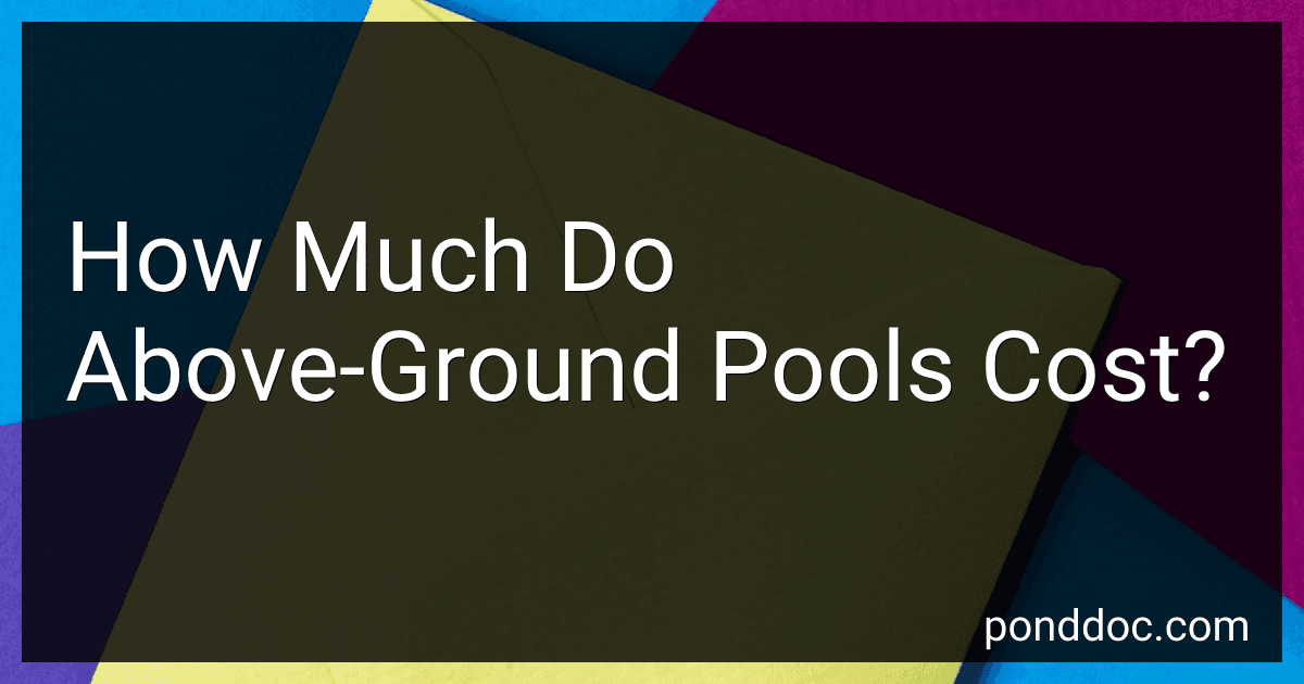 How Much Do Above-Ground Pools Cost? image
