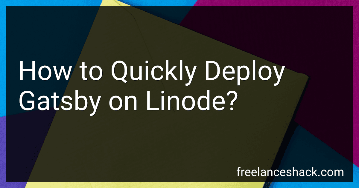 How to Quickly Deploy Gatsby on Linode? preview