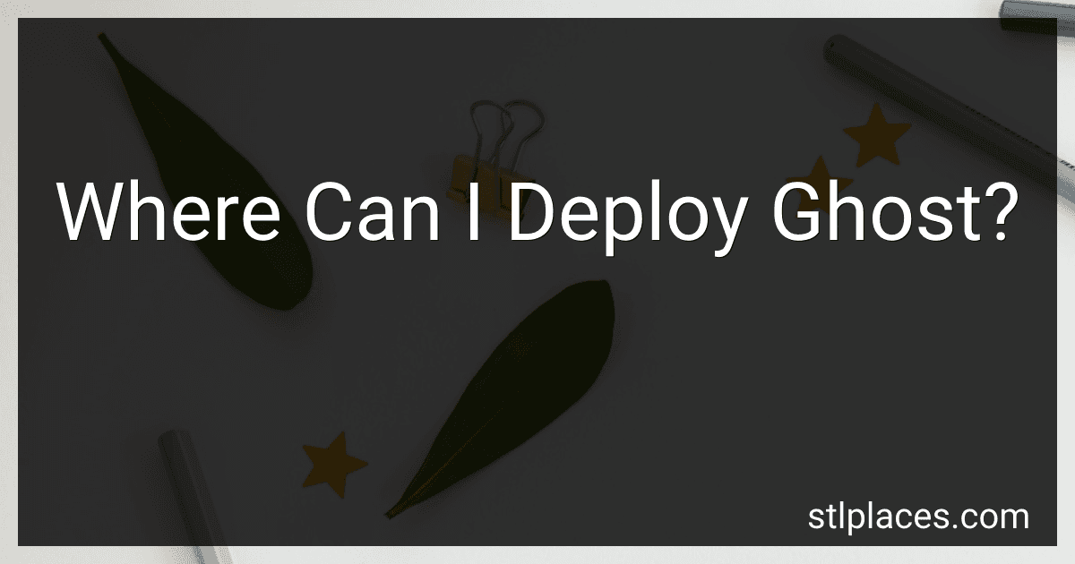 Where Can I Deploy Ghost? image