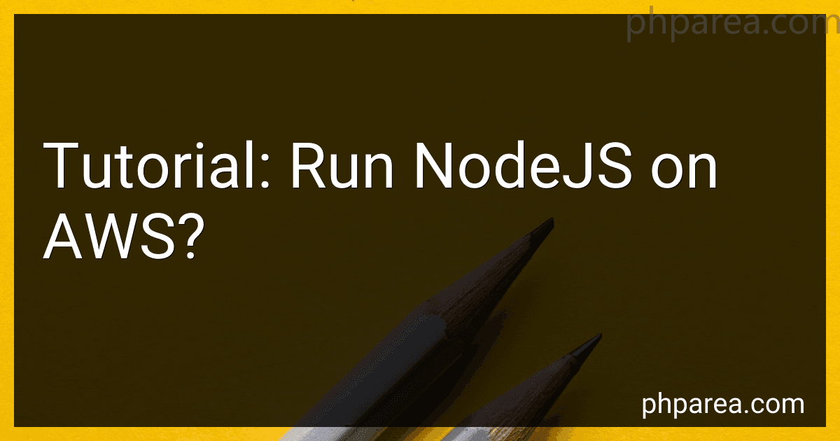 Tutorial: Run NodeJS on AWS? image