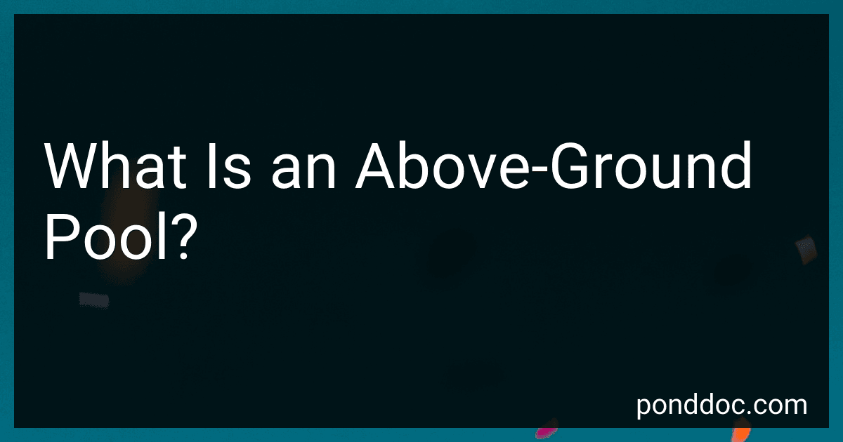 What Is an Above-Ground Pool? image