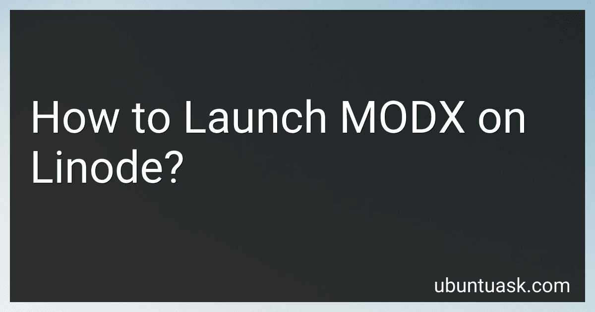 How to Launch MODX on Linode? image