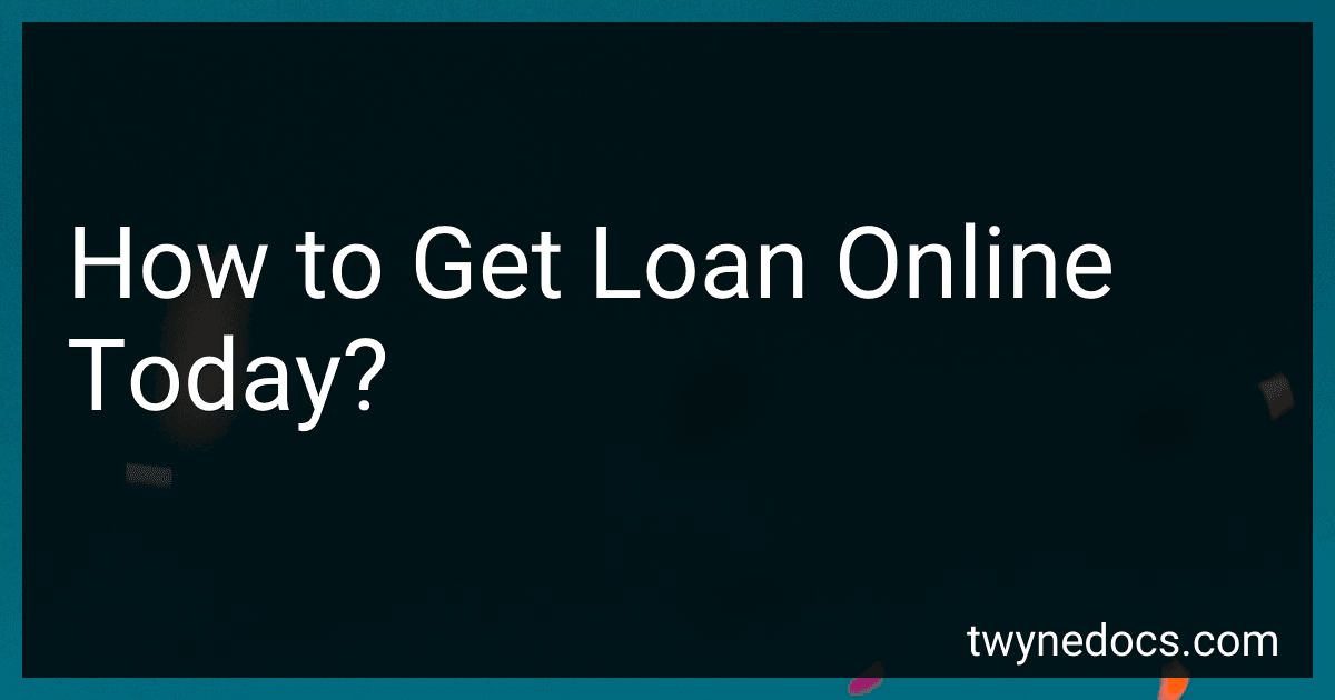 How to Get Loan Online Today? image