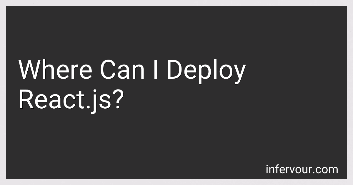 Where Can I Deploy React.js? image