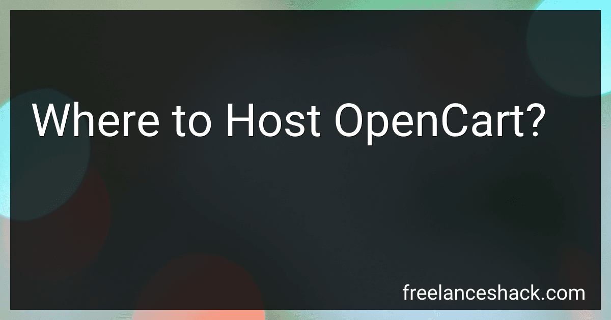 Where to Host OpenCart? image