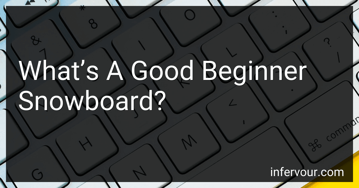 What’s A Good Beginner Snowboard? image