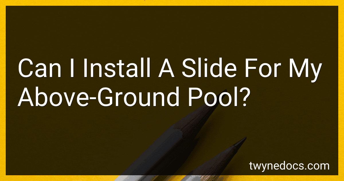 Can I Install A Slide For My Above-Ground Pool? image