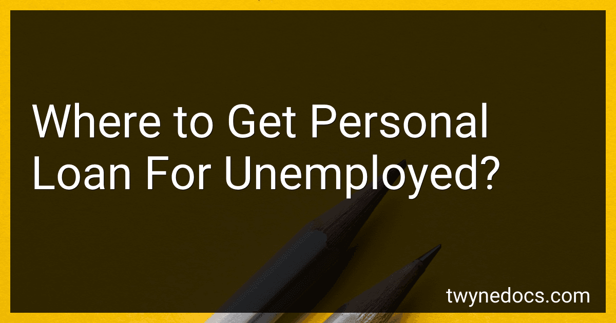 Where to Get Personal Loan For Unemployed? image