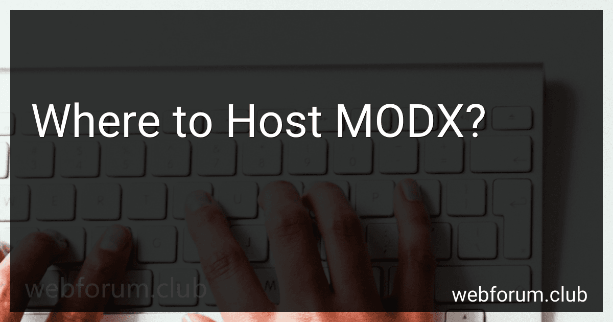 Where to Host MODX? image