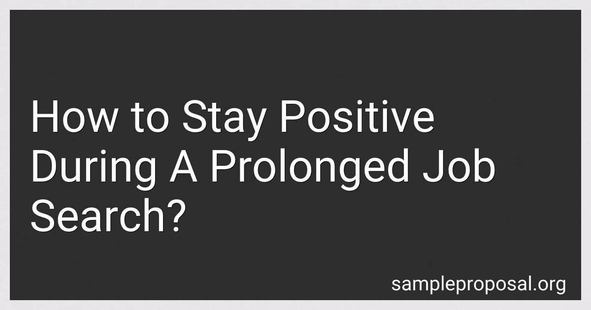 How to Stay Positive During A Prolonged Job Search? image
