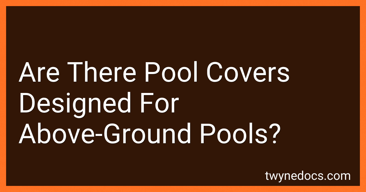 Are There Pool Covers Designed For Above-Ground Pools? image