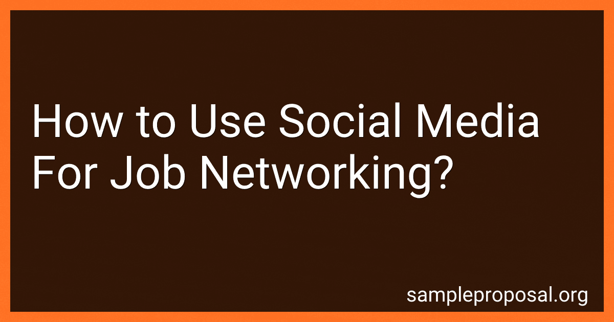 How to Use Social Media For Job Networking? image