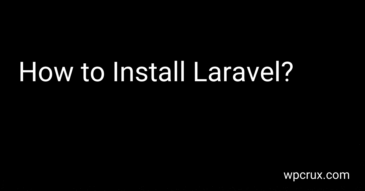 How to Install Laravel? image