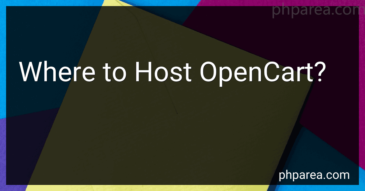Where to Host OpenCart? image