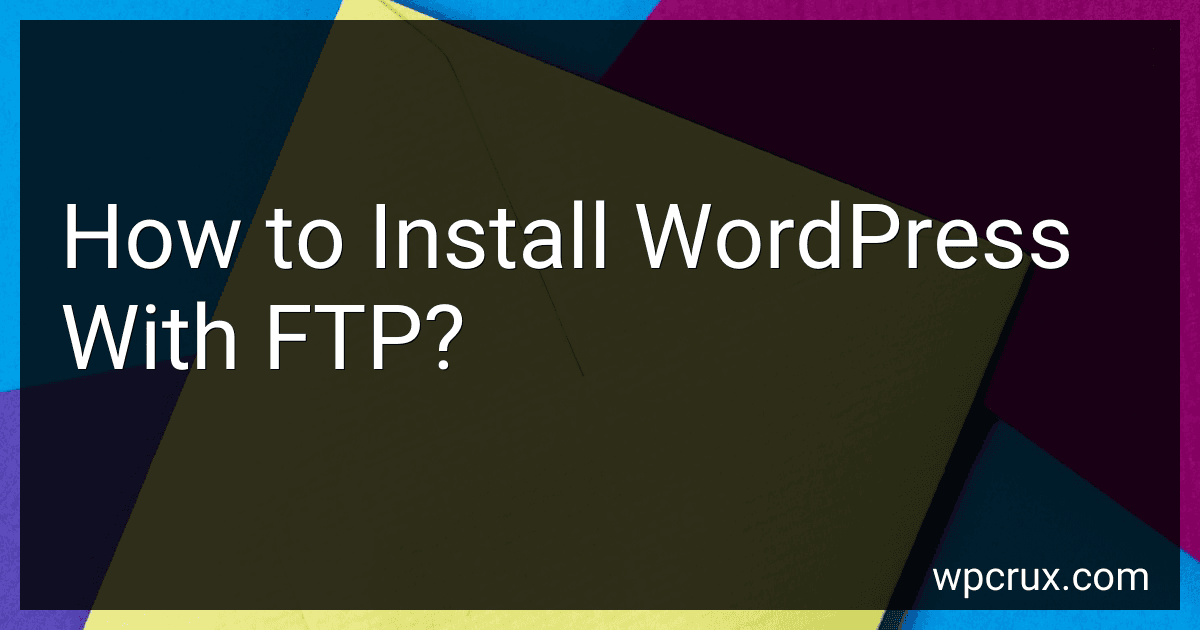 How to Install WordPress With FTP? image