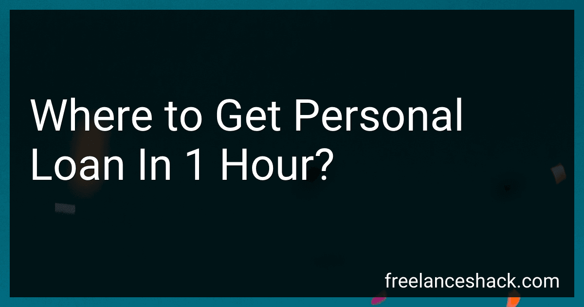 Where to Get Personal Loan In 1 Hour? preview