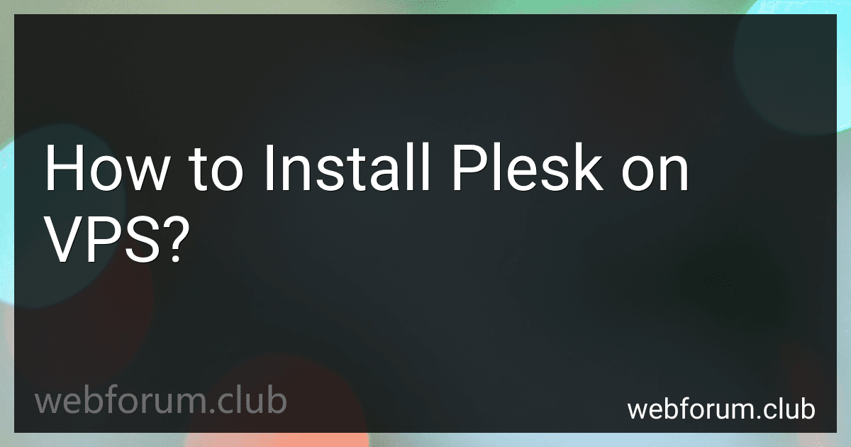 How to Install Plesk on VPS? image