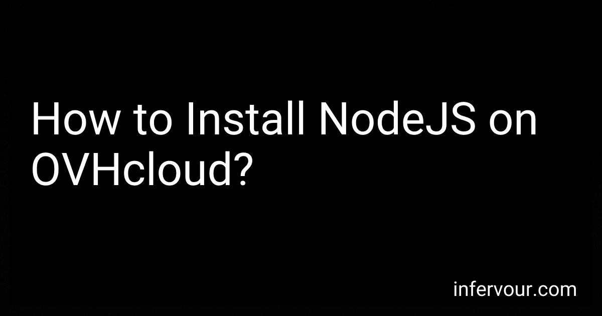 How to Install NodeJS on OVHcloud? image