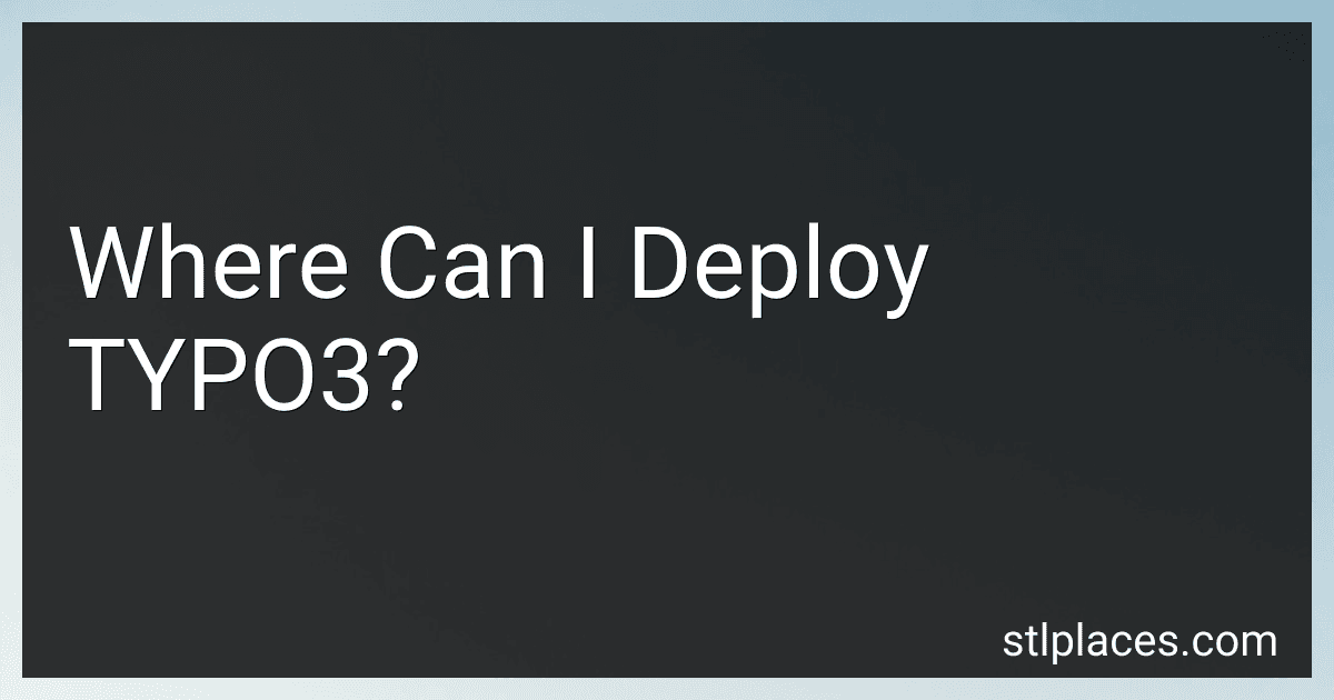 Where Can I Deploy TYPO3? image