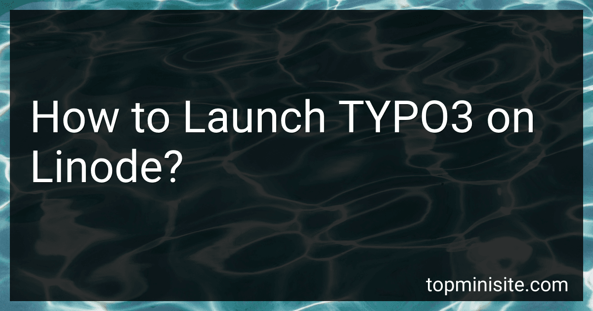 How to Launch TYPO3 on Linode? image
