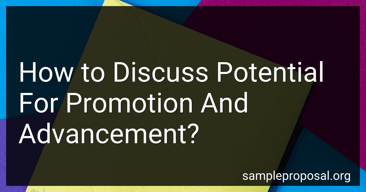 How to Discuss Potential For Promotion And Advancement? image