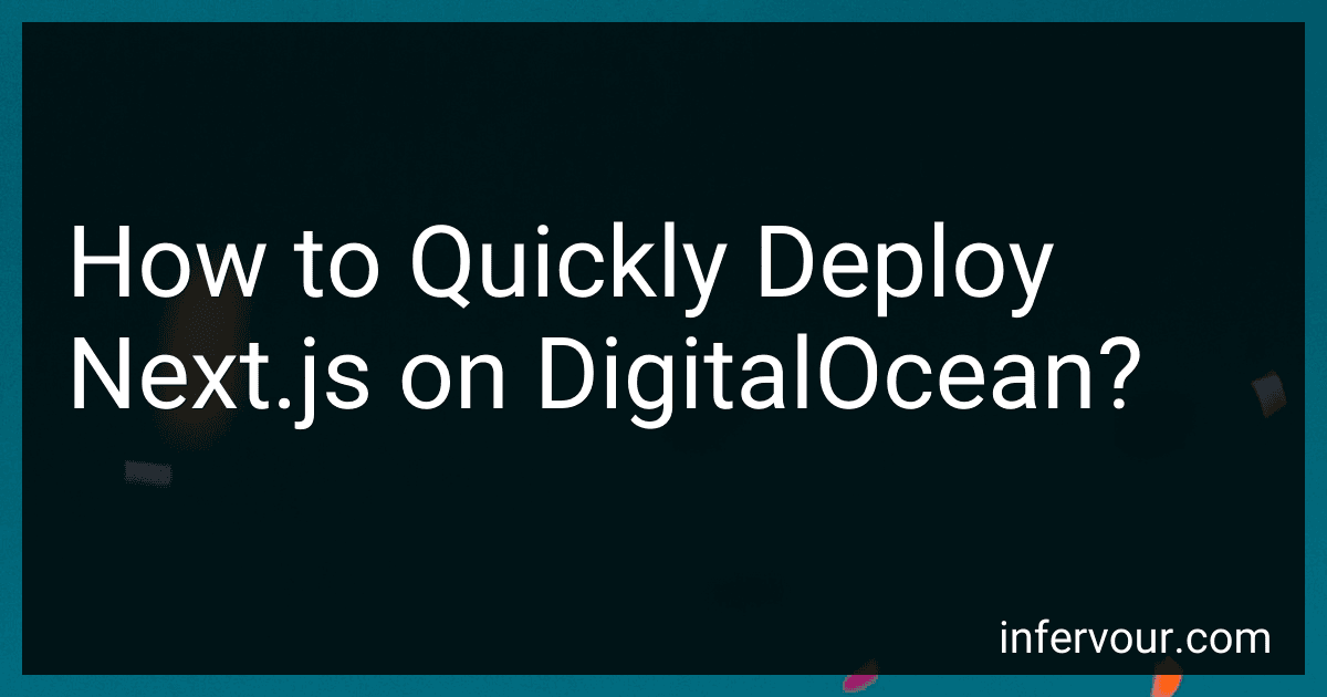 How to Quickly Deploy Next.js on DigitalOcean? image
