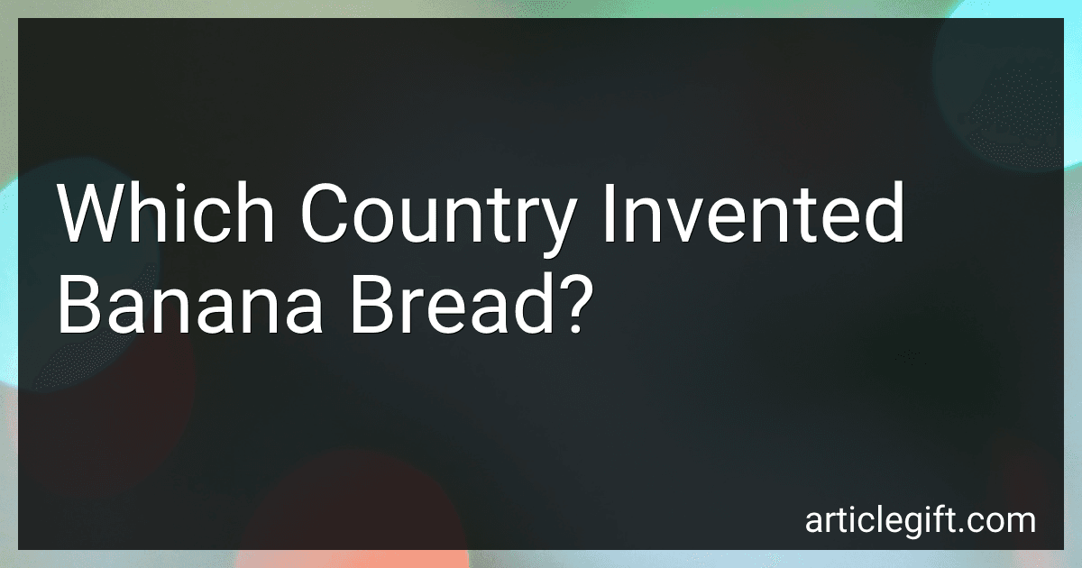 Which Country Invented Banana Bread? image