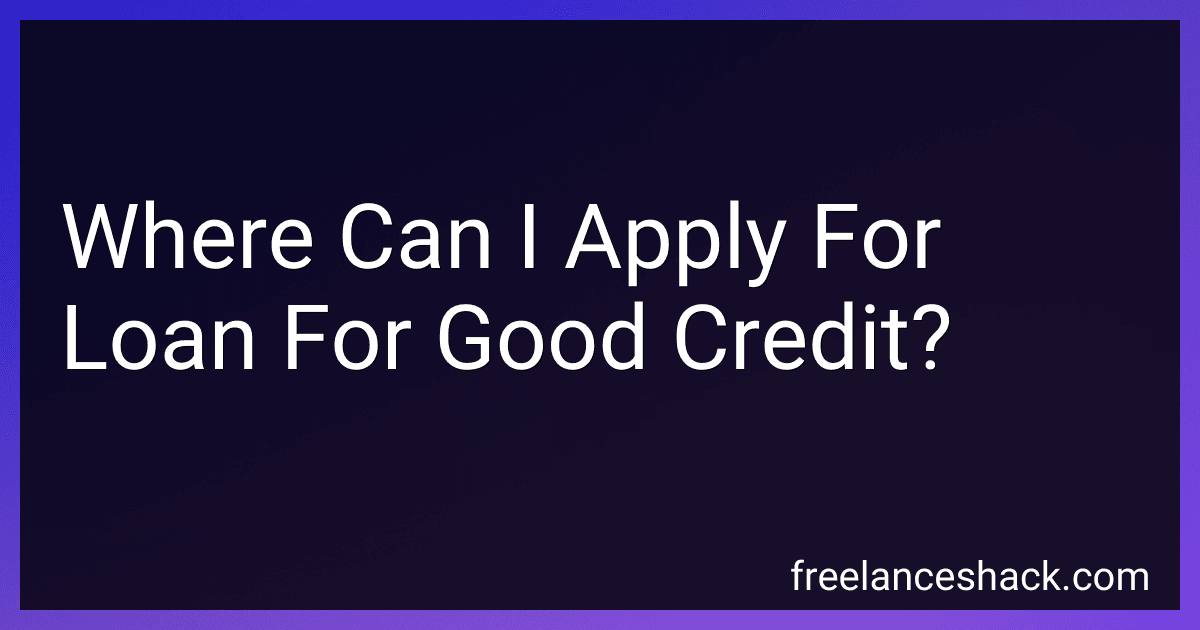 Where Can I Apply For Loan For Good Credit? preview