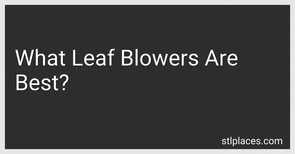 What Leaf Blowers Are Best? preview